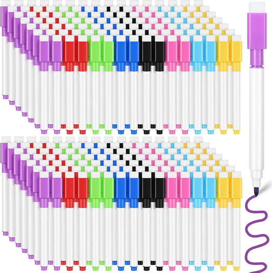 Liquid Dry Erase Markers Bulk – 300-Pack Whiteboard Pens for Easel, Glass, Mirror & School Use
