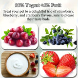 Fruit & Yogurt Cubes – Healthy Dog & Cat Treats, Nutritious, Easily Digestible Snacks (100g / 3.53oz)