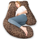 Pregnancy Body Pillow for Sleeping – Large U-Shaped Maternity Pillow for Full Body Support & Comfortable Rest