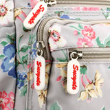 Women’s Multi-Pocket Floral Crossbody Bag – Waterproof Shoulder Messenger Handbag for Shopping & Daily Use