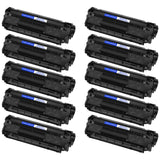 Greencycle High-Yield Q2612A (12A) Black Toner Cartridge – Compatible with HP LaserJet 1020 Series