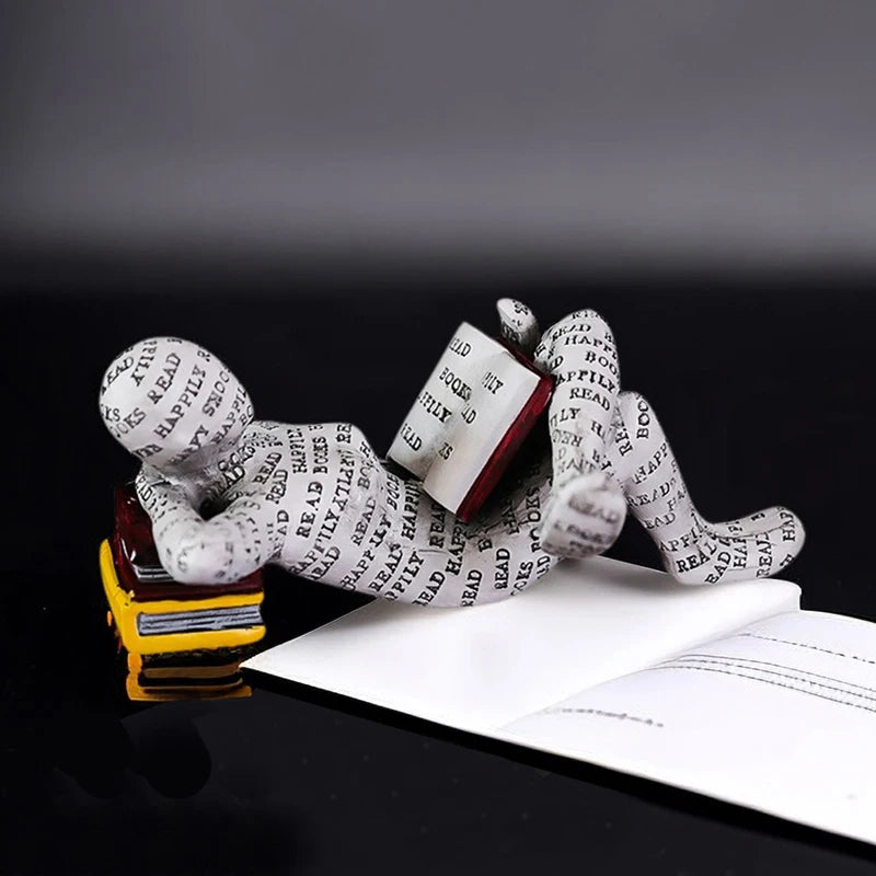Modern Abstract Yoga Figurine – Resin Meditating Sculpture for Zen Home, Office & Living Room Décor