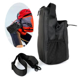 Magnetic gym sling bag – water bottle carrier with phone holder, lightweight fitness crossbody bag for men & women sports & travel