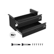 Slide-Out 2-Drawer Under-Desk Organizer – Space-Saving Storage Solution