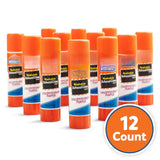 Disappearing Purple Washable School Glue Sticks – Non-Toxic 12-Pack