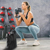Magnetic gym sling bag – water bottle carrier with phone holder, lightweight fitness crossbody bag for men & women sports & travel