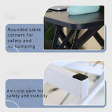 🖥️ Ultra-Slim Adjustable Standing Desk Riser – Compact Sit-Stand Desktop Converter for Monitor & Laptop