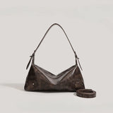 2025 New Design PU Leather Baguette Bag – Fashion Handbag & Crossbody with Zipper Closure for Daily Use 👜✨