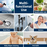 Wall-Mount Angle Valve Bidet Sprayer Set – Dual Outlet Zinc Alloy Plumbing Kit 🚿