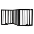 Vevor Free-Standing Dog Gate – 3 Panel Foldable Pet Gate for Narrow Passageways, Expandable Freestanding Barrier for Dogs & Pets