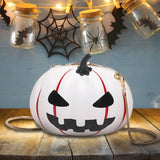 Novelty Pumpkin PU Leather Crossbody Bag – Women’s Halloween Messenger Purse