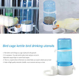Bird Water Drinker & Feeder Container – Cage Dispenser for Parrots, Squirrels & Small Birds, Food & Water Box Accessory