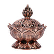 Vintage Backflow Incense Burner – Ceramic Smoke Waterfall Cone & Stick Holder | Zen Aromatherapy Home Decoration