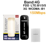 150Mbps 4G LTE Portable WiFi Router – Pocket Wireless Hotspot with SIM Card Slot & 3600mAh Battery for Wide Coverage