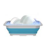 Collapsible Multiuse Wash Bin – Expandable 7L to 27L Folding Basin for Kitchen, Camping & Home Use