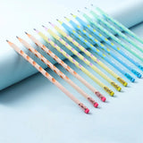 Giant Thick Pencils Set – 120 Large Beginner Pencils with Erasers + 8 Sharpeners for School & Early Learning