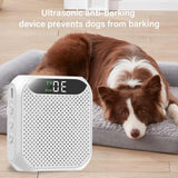 Ultrasonic Anti-Barking Device – Portable Dog Bark Control Trainer with 3 Modes, 30ft Range & Rechargeable Battery