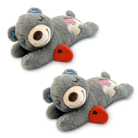 NPET Puppy Heartbeat Plush Dog Toy – Comforting Sleep Aid for Small, Medium & Large Dogs