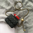 Women’s Mini Quilted Belt Bag – Versatile Crossbody Sling & Stylish Satchel Purse for Trendy Daily Wear