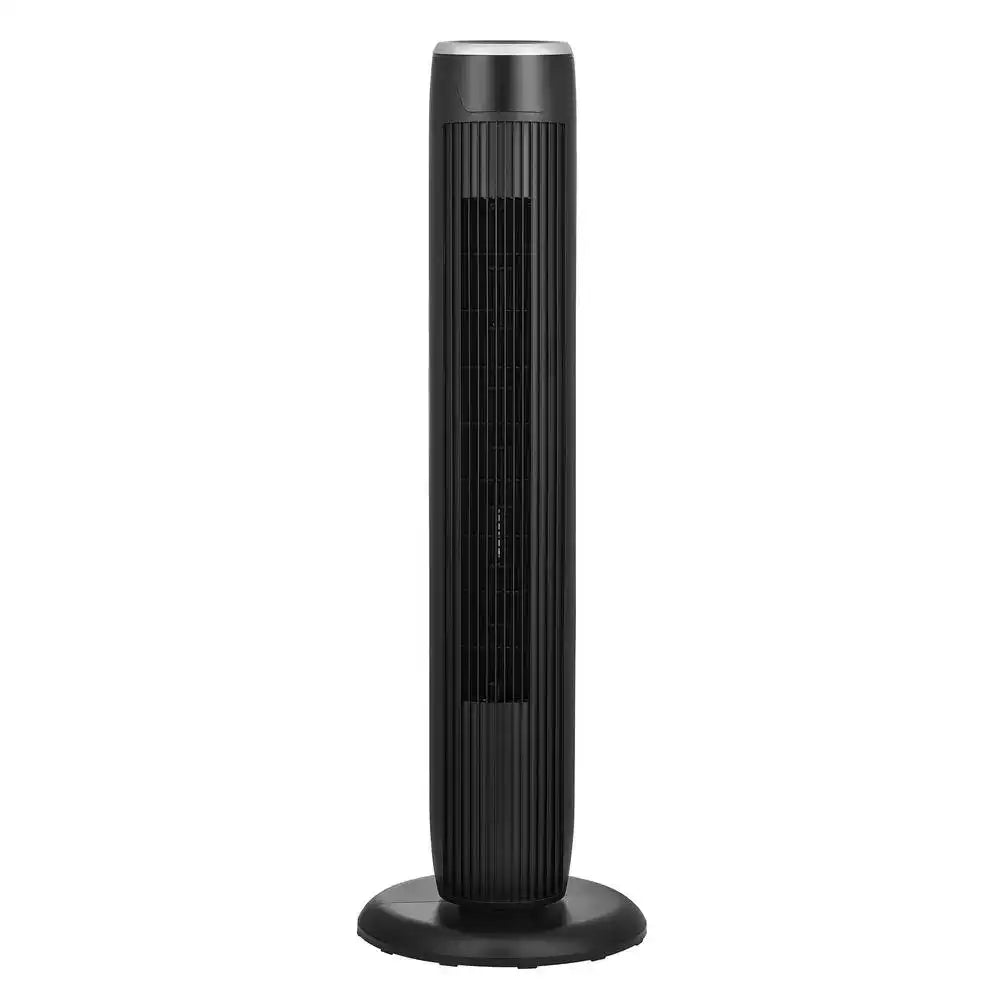 36'' Oscillating Tower Fan with Remote, 3 Speeds, Timer Display