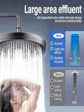 230 mm Big Panel Showerhead – 6 Mode High-Pressure Rainfall Top Shower Head