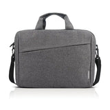 Lenovo Casual Toploader Laptop Bag – 15.6″ Water-Resistant Slim Grey Shoulder Bag with Padded Compartment