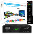 Digital TV Converter Box – ATSC Free-to-Air & QAM Cable Receiver with USB Recording for Terrestrial Broadcasts