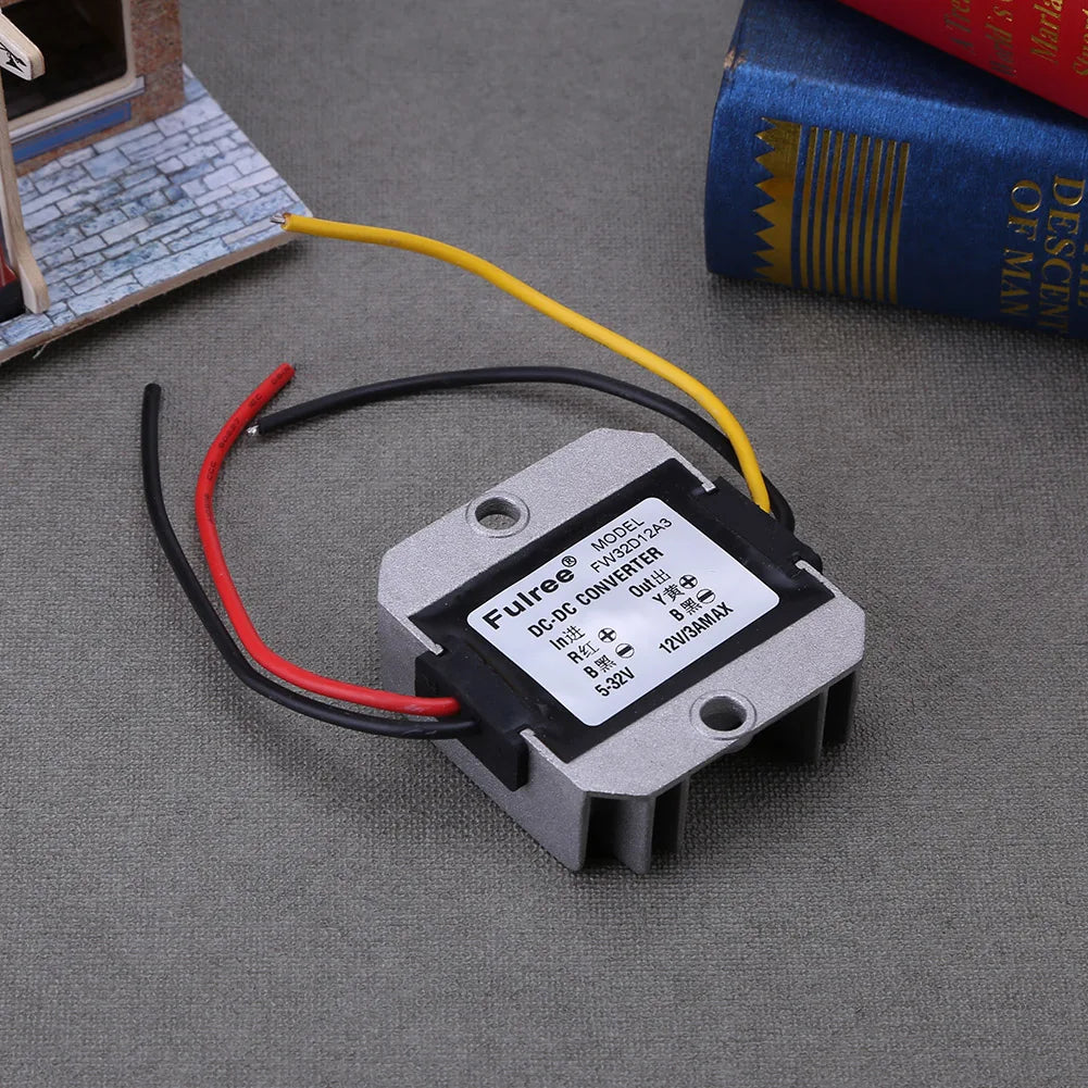 DC-DC Stabilized Voltage Power Module – Automatic Boost & Step-Down Converter with Intelligent Security Protection for Electronics Projects