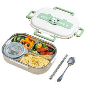4 grids lunch box