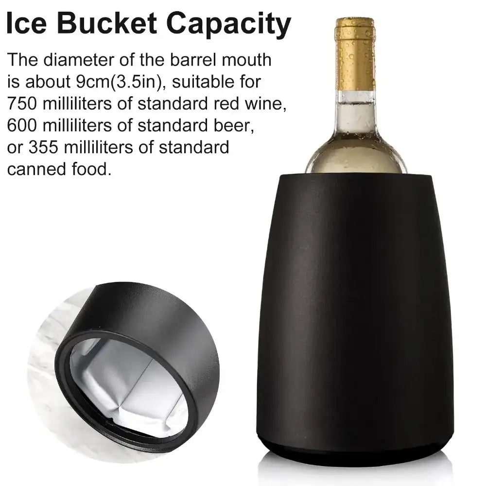 1- Product Title: Ultimate Wine Bottle Cooler Sleeve with Ice-Gel Technology
