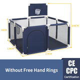 Pangdube Baby Playpen – Safe Activity Fence Playground for Children, Indoor/Outdoor Baby Games Park for 6 Months to 6 Years