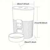 Papifeed Automatic Pet Feeder – Smart WiFi Cat & Dog Food Dispenser with Remote Control, Fixed Feeding Machine & Portion Scheduling