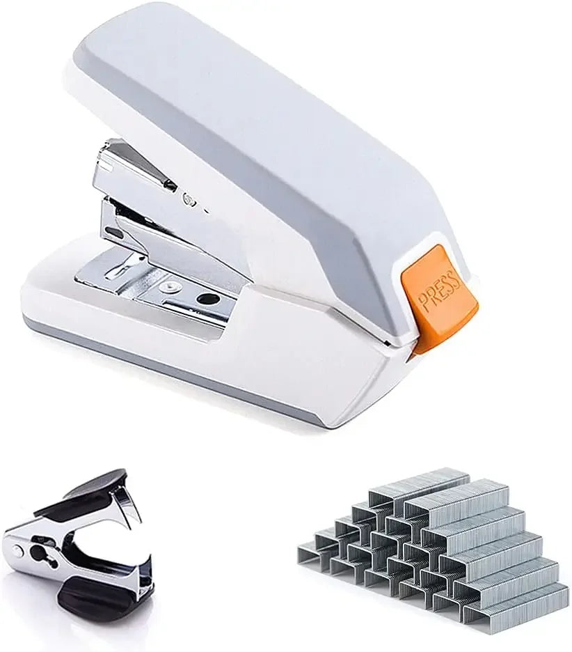 Easy Heavy-Duty One-Touch Stapler – Ergonomic, Easy-Load Office Stapler for Smooth Stapling