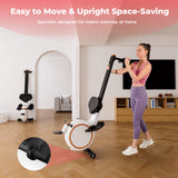 Home Rowing Machine — 32-Level Adjustable Magnetic Resistance, LED Monitor, Tablet Holder, Bluetooth Fitness Trainer