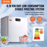 Vevor Chest Freezer – 3,88 cu ft (110 L) Kompakt Derin Dondurucu, 2 Sepetli Taşınabilir Dondurucu ❄️🧊