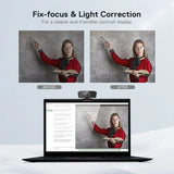 Redragon GW800 1080P PC Webcam with Built-in Dual Microphone, 360° Rotation - 2.0 USB Computer Web Camera- 30 FPS