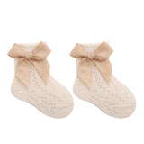 Cute Baby Girls’ Lace Ruffle Socks – Non-Slip Grip Infant & Toddler Socks for Parties, Birthdays & Photoshoots