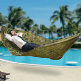 Premium Camping Hammock – Includes Built-In Mosquito Net & Sun Shade