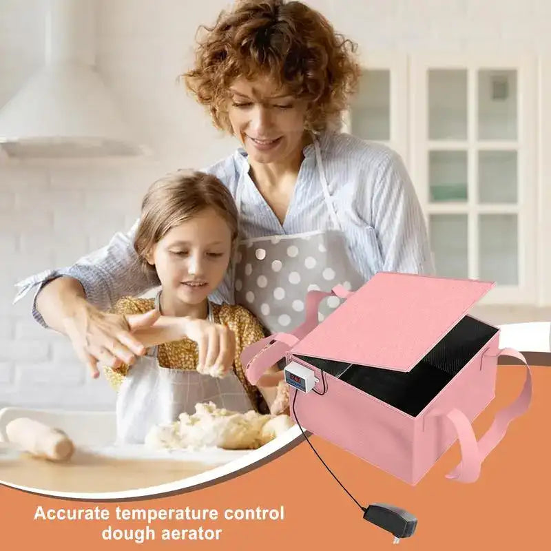 Dough Proofer with Temperature Control – Sourdough Rising Box for Bread & Pizza Dough Prep