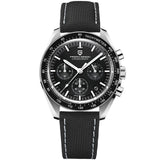 PAGANI DESIGN 2024 Men’s Luxury Quartz Chronograph Watch – Sapphire Mirror, Auto Date, Speed Dial ⌚✨