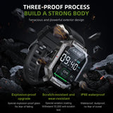 KUMI U3 Pro 1.83″ Smart Watch – IP68 Waterproof, Bluetooth Call 5.1 & 100+ Sport Modes ⌚🌊