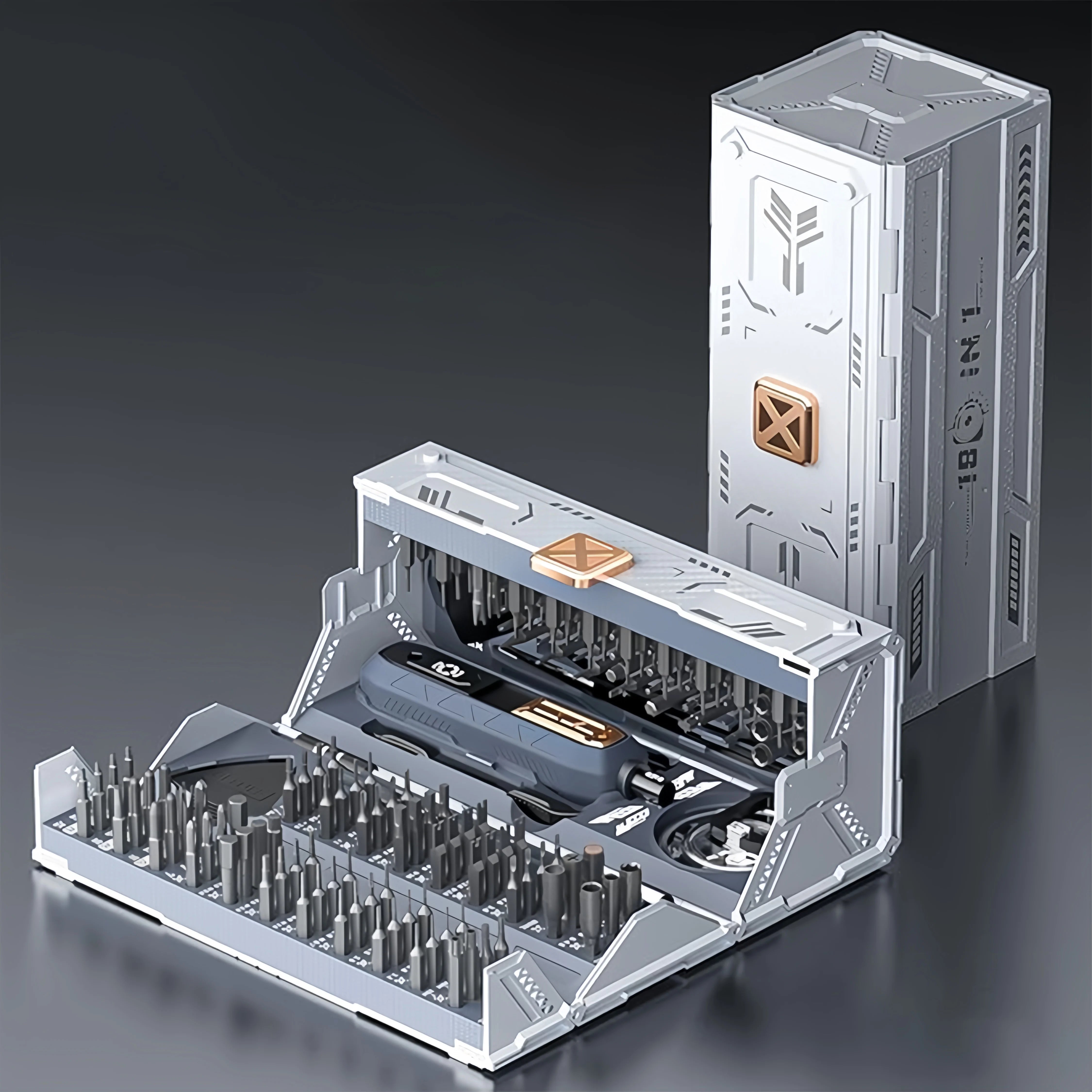 180-in-1 Precision Multifunctional Screwdriver Set – Magnetic Phillips & Bits for Mobile, PC, Glasses & DIY Repair Tool Gift 🔧