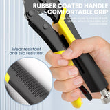 AIRAJ Locking Pliers Set – 5 Piece Quick-Release Curved-Jaw Vise-Grips for Strong Clamping & Metal Bending