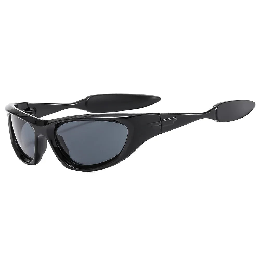 Luxury Y2K Sunglasses – Vintage Punk Designer Shades with UV400 Protection for Men & Women, Sport & Riding Goggles