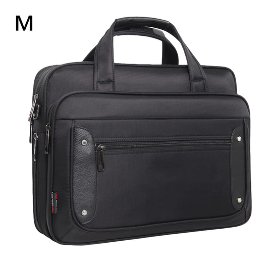 Men’s Laptop Bag – 15.6″ Large Oxford Fabric Laptop Case for MacBook Air/Pro, Huawei, Asus, Dell & Lenovo Notebooks