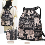 Foldable Drawstring Sports Backpack – Unisex Casual Knapsack with Dry & Wet Separation