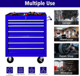 “Metal Rolling Tool Box with 5 Drawers – Heavy-Duty Tool Storage Cabinet with Wheels for Garage & Workshop”