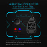 Zelotes T-50 Vertical Gaming Mouse – USB Wired Optical Mouse with 9 Buttons & Adjustable 12,800 DPI for PC & Laptop
