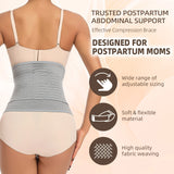 Postpartum Waist Support Belt – Adjustable Compression Trainer for Fast Recovery, Breathable Cincher for New Moms