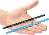 6-Inch Pocket Architectural Scale Ruler – Compact 2-Pack Precision Measuring Tool